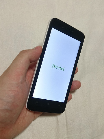 freetel SIMフリースマートフォン priori2 3G ( Android 45inch FWVGA  標準SIM  microSIM  デュアルSIMスロット  1GB  8GB3